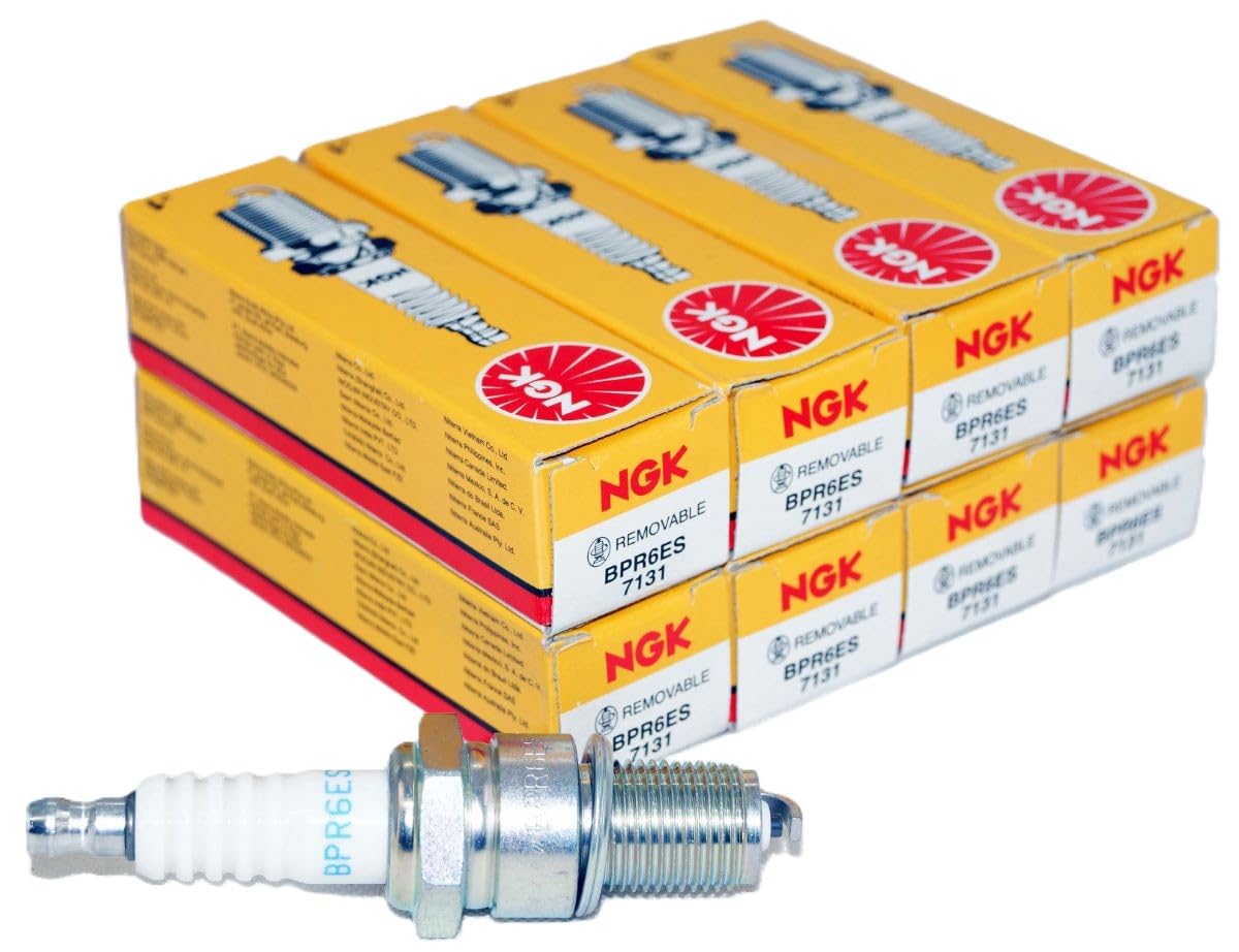 NGK BPR6ES 8-pack spark plug package for easy stocking and replacement