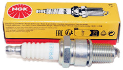 NGK BPR6ES close-up of electrode for reliable ignition