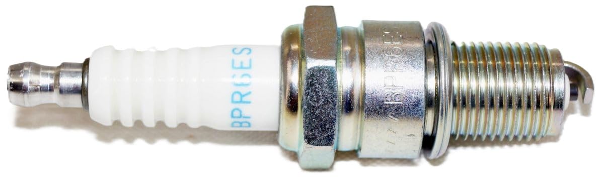 NGK BPR6ES threads and insulator detail for OE-style fit