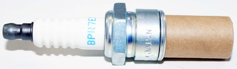 Zinc-dipped shell protects NGK BPR7ES from corrosion in tough conditions.