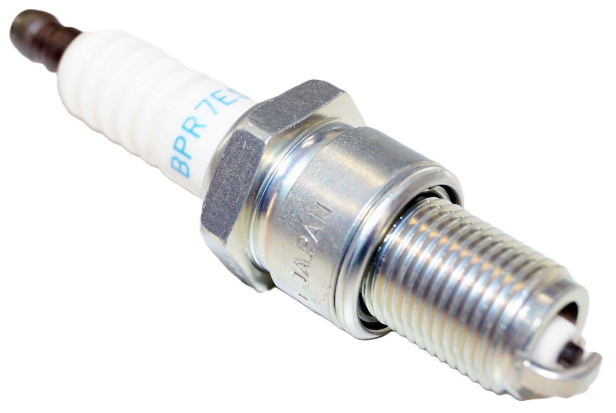 Protective packaging keeps NGK plugs safe during shipping.