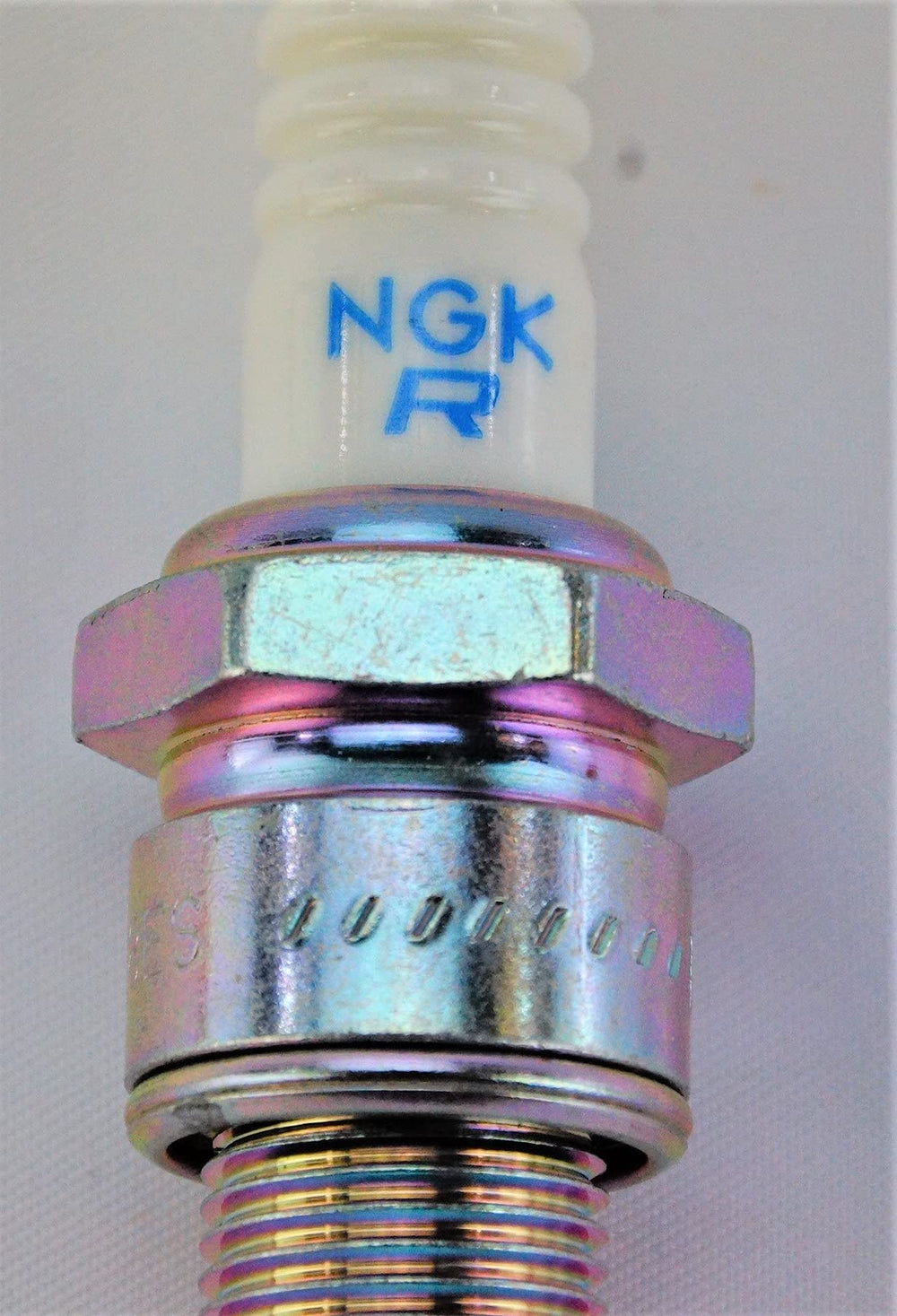NGK BR8ES packaging back label provides clear specs for compatibility checks.