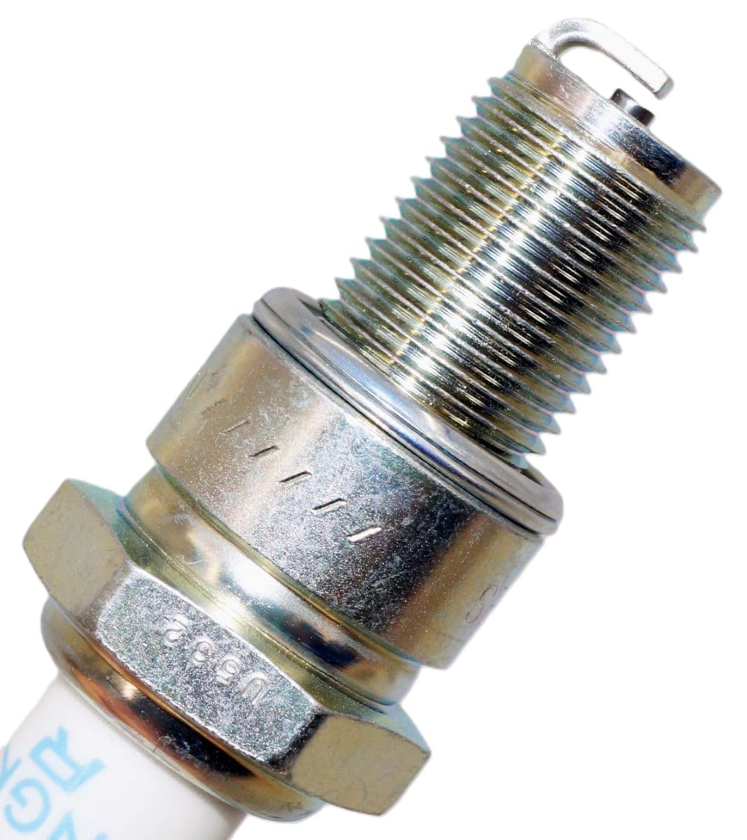 NGK BR8ES spark plug threads shown to protect cylinder head