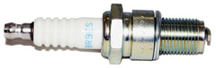 NGK BR9ES spark plug closeup electrode for precise ignition performance.