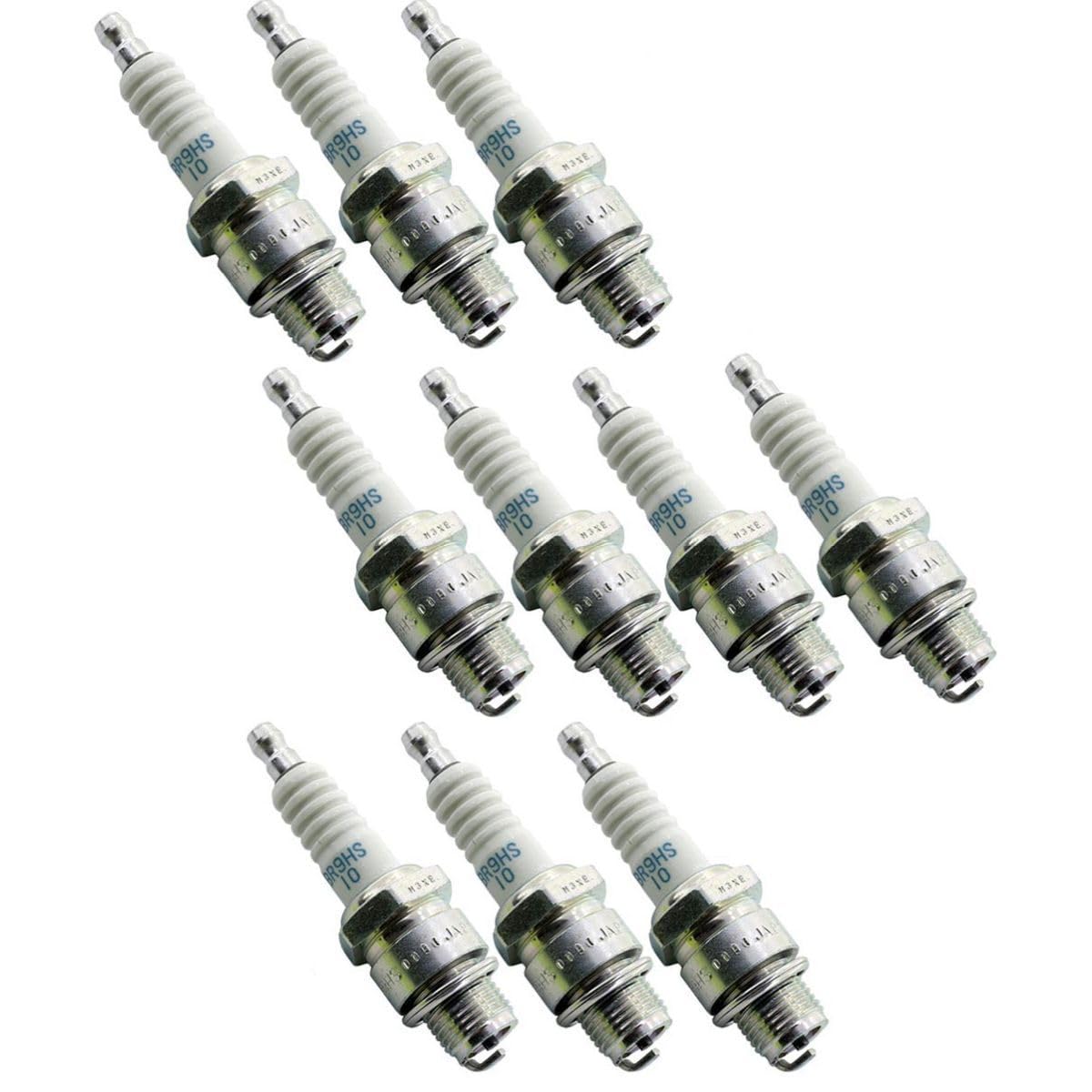NGK BR9HS-10 spark plug pack ready for quick maintenance.