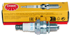 CMR6H spark plugs with yellow packaging for easy identification