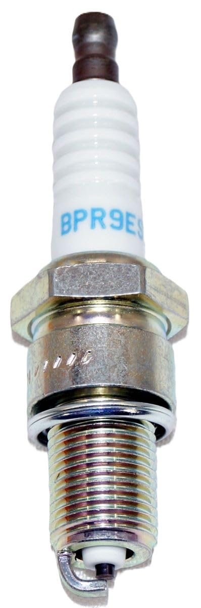 Copper-core center and nickel ground electrode of NGK spark plug