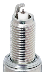 NGK CPR7EAIX-9 Iridium IX spark plug close-up of outer thread for precise fit