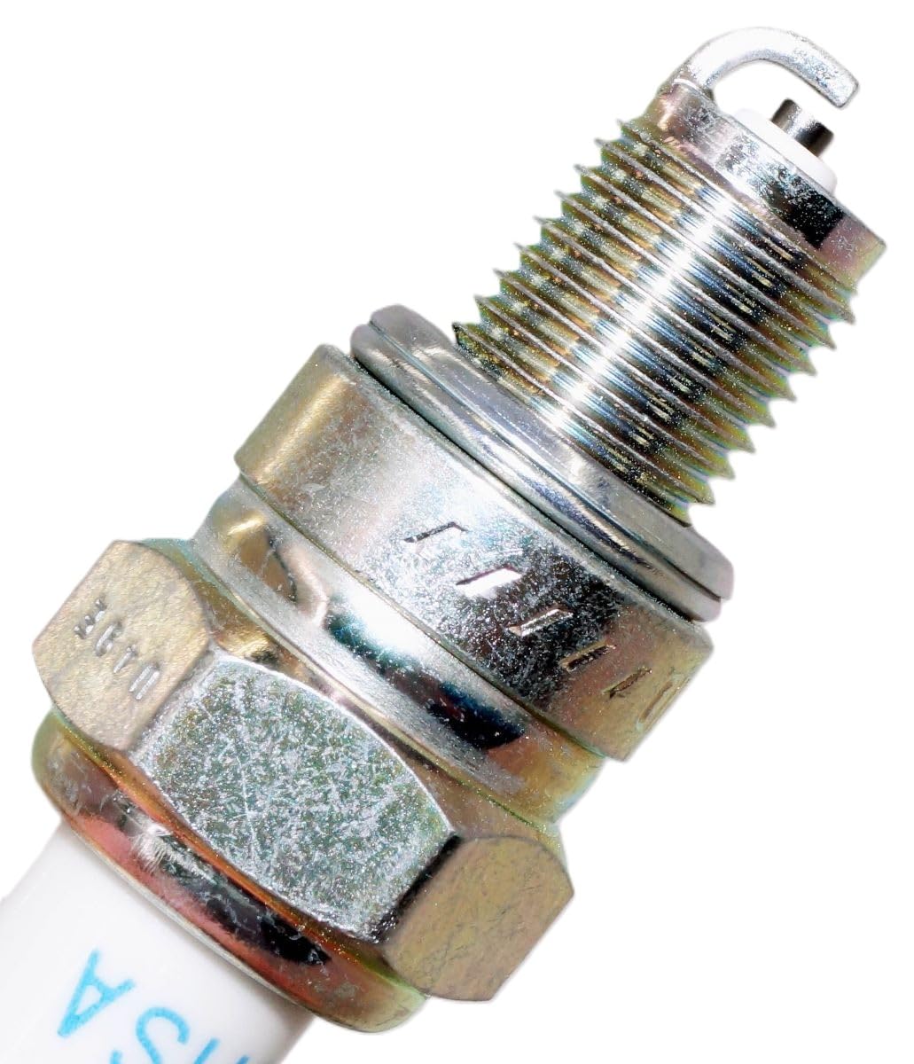 NGK CR6HSA spark plug packaging label indicating genuine OEM part.