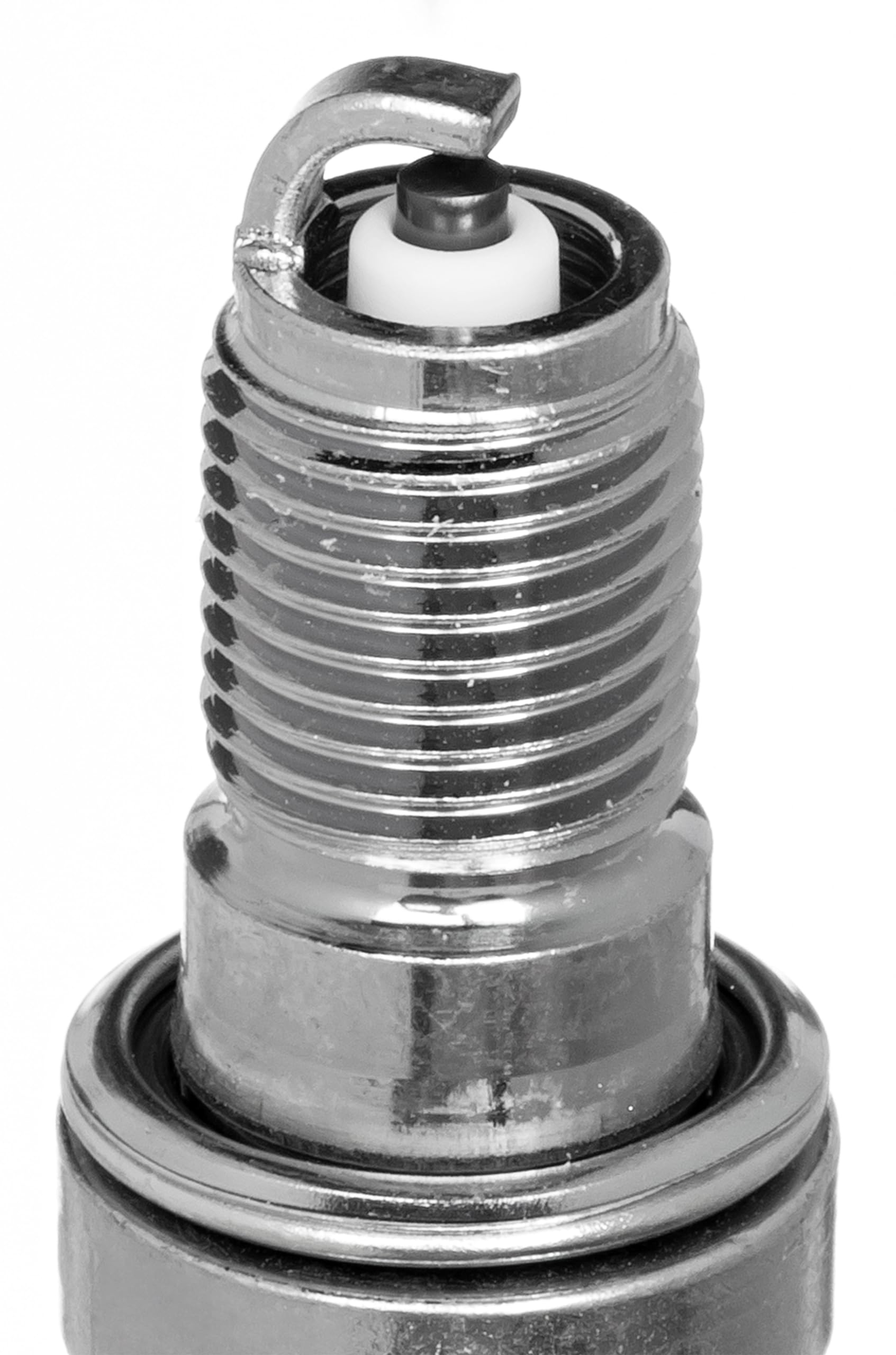 NGK CR8EH-9 spark plug ready for vehicle-specific installation