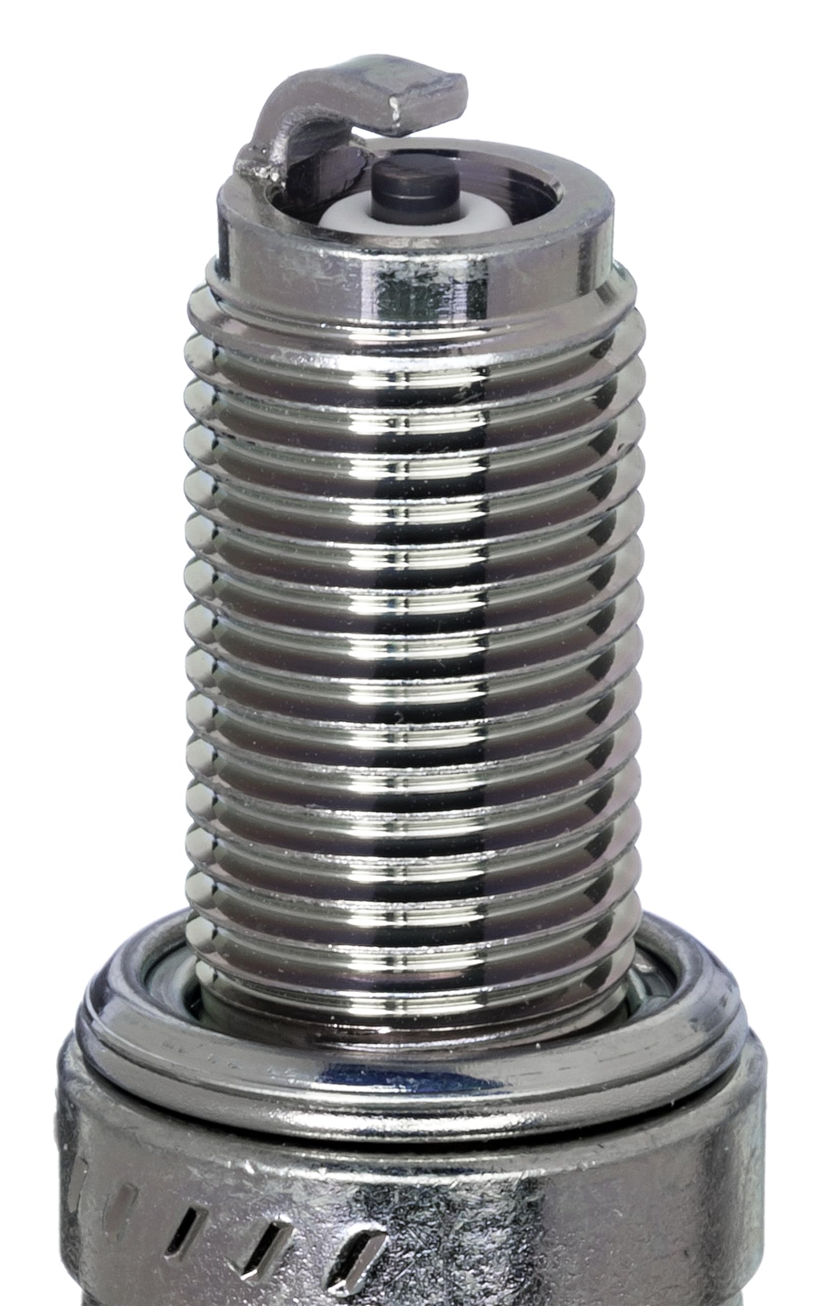 NGK CR9EB spark plugs close-up highlighting copper core and sturdy insulator for dependable performance.