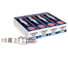NGK CR9EIX Iridium IX spark plug front view for reliable ignition