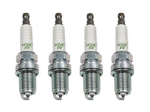 NGK DCPR6E spark plug set ready for direct replacement, potential smoother starts and idle