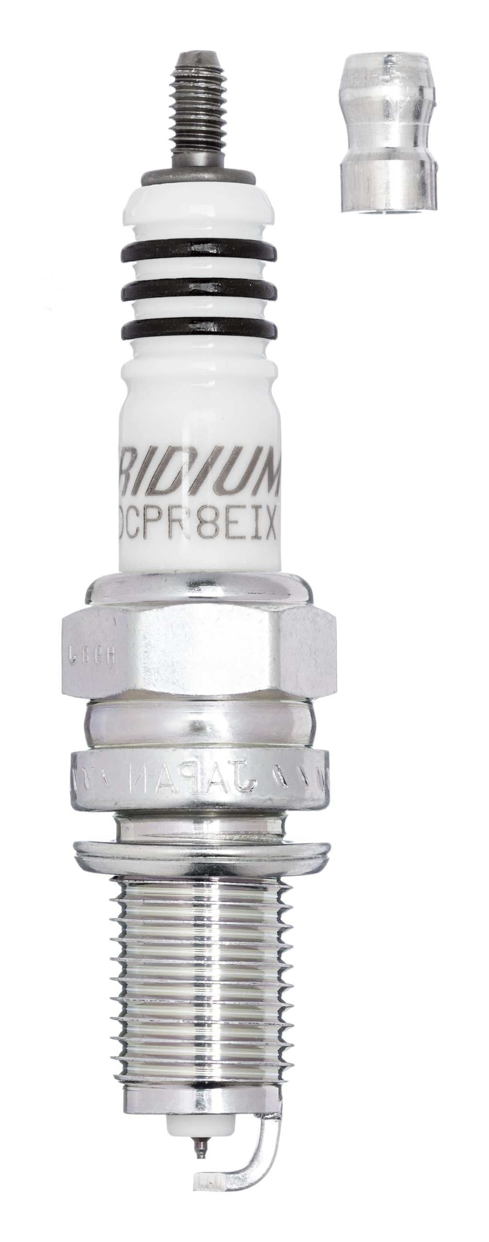 NGK DCPR6EIX spark plug packaging shown for easy installation
