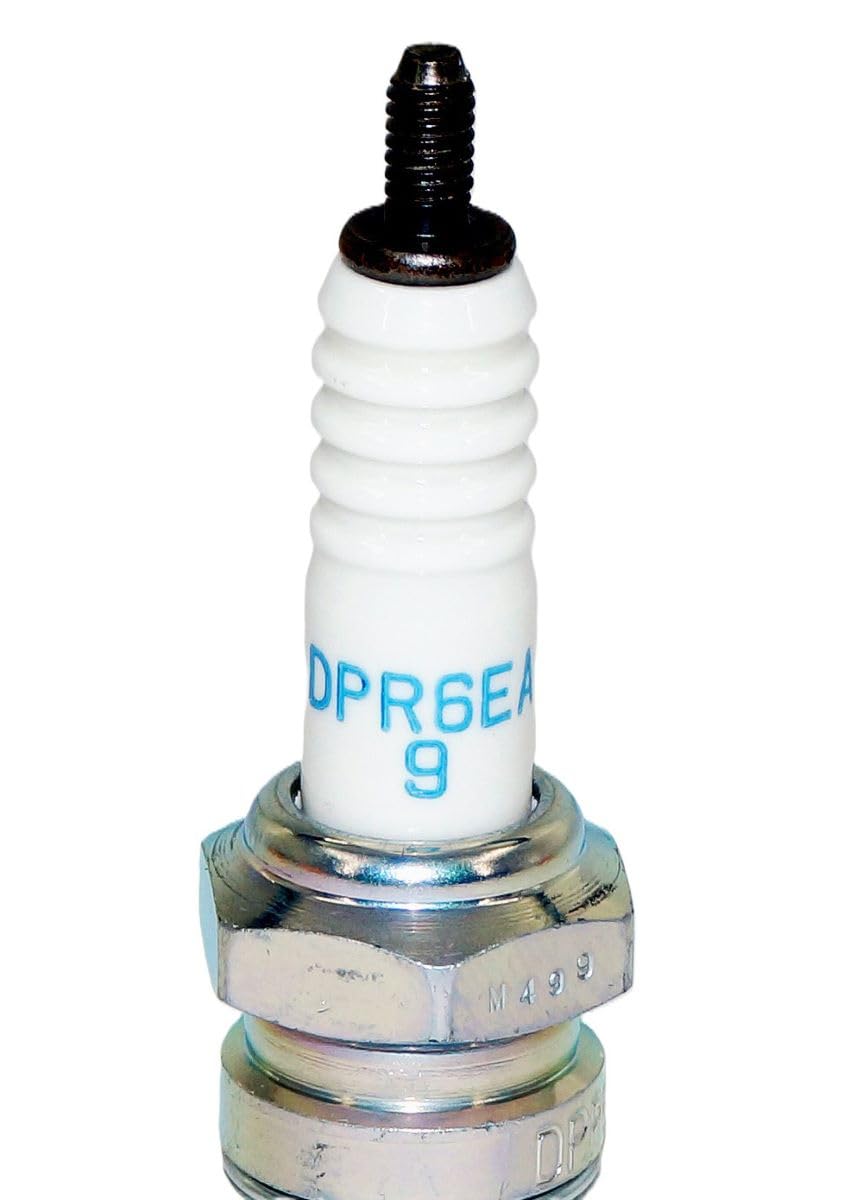Ceramic insulator close-up emphasizes durable dielectric for stable ignition