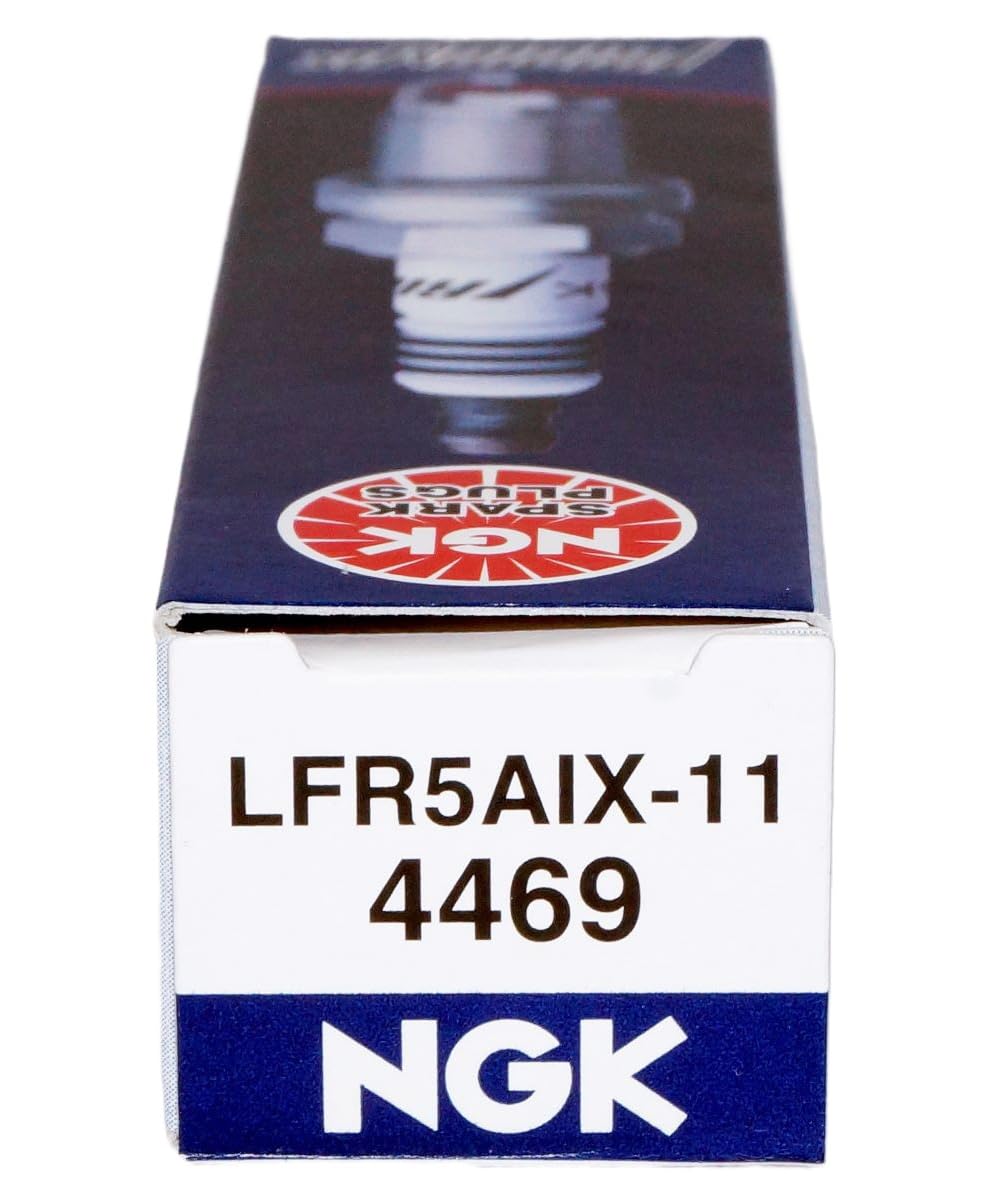 Engine compartment view of NGK Iridium IX shows compact, performance-ready plugs.