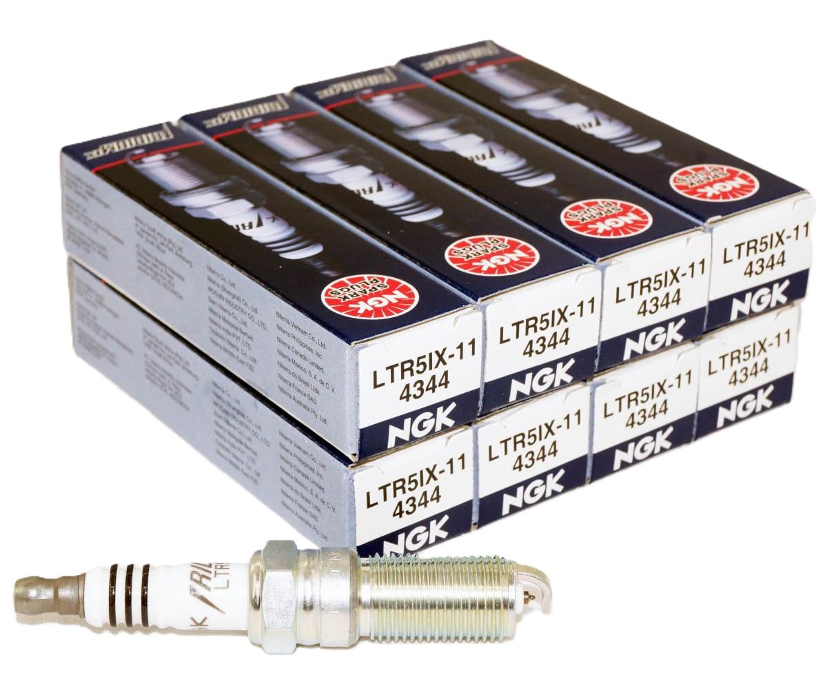 NGK Iridium IX 8-pack spark plugs box for Silverado engines