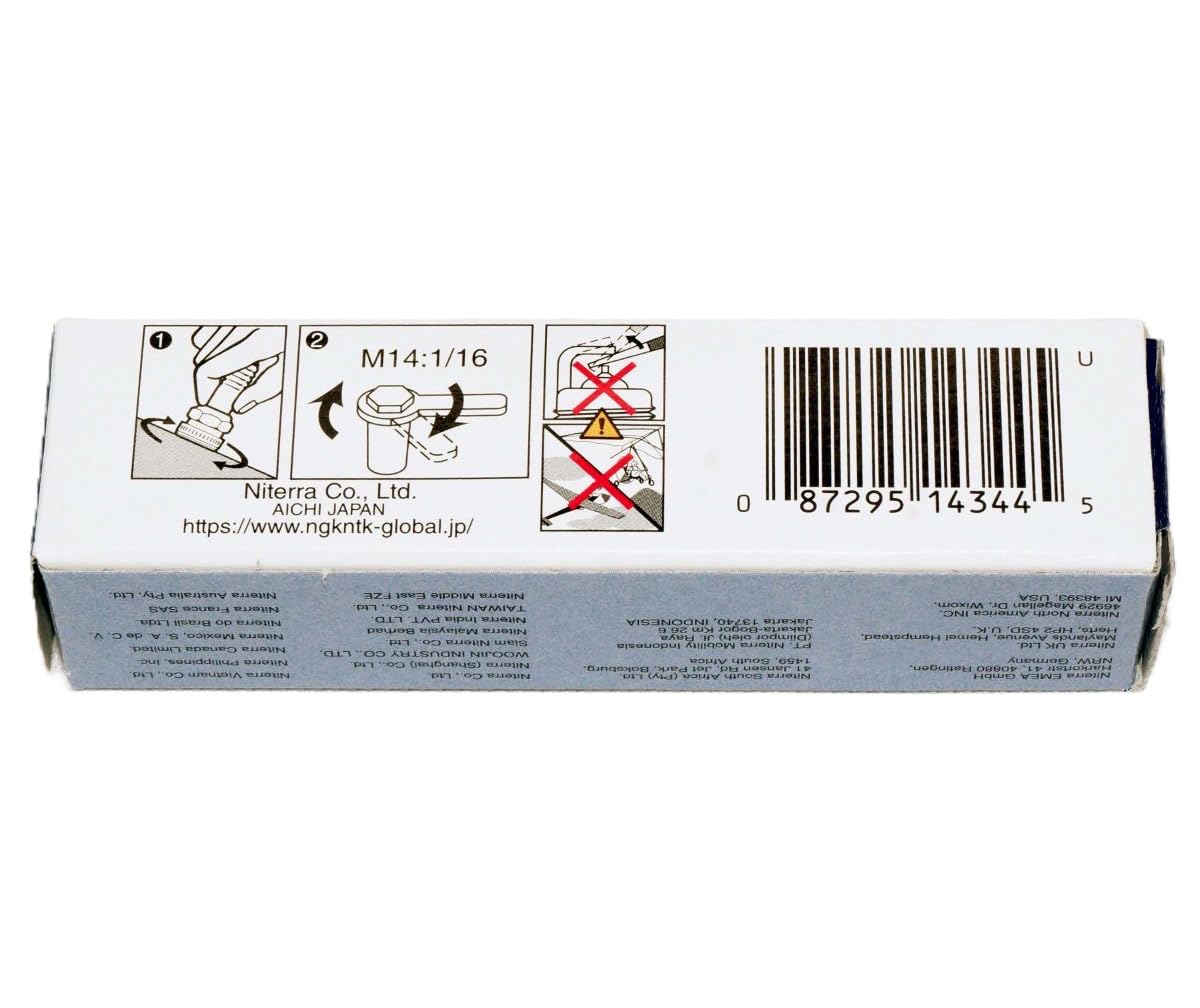 NGK Iridium IX spark plugs compatible with Silverado 5.3L and 6.2L