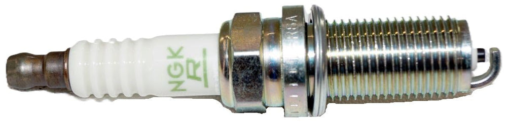 Spark plugs in box ready for storage and shipping with genuine NGK parts.