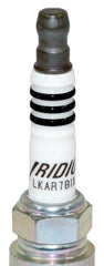 NGK LKAR7BIX-11S insulator nose image highlighting extended nose to prevent fouling