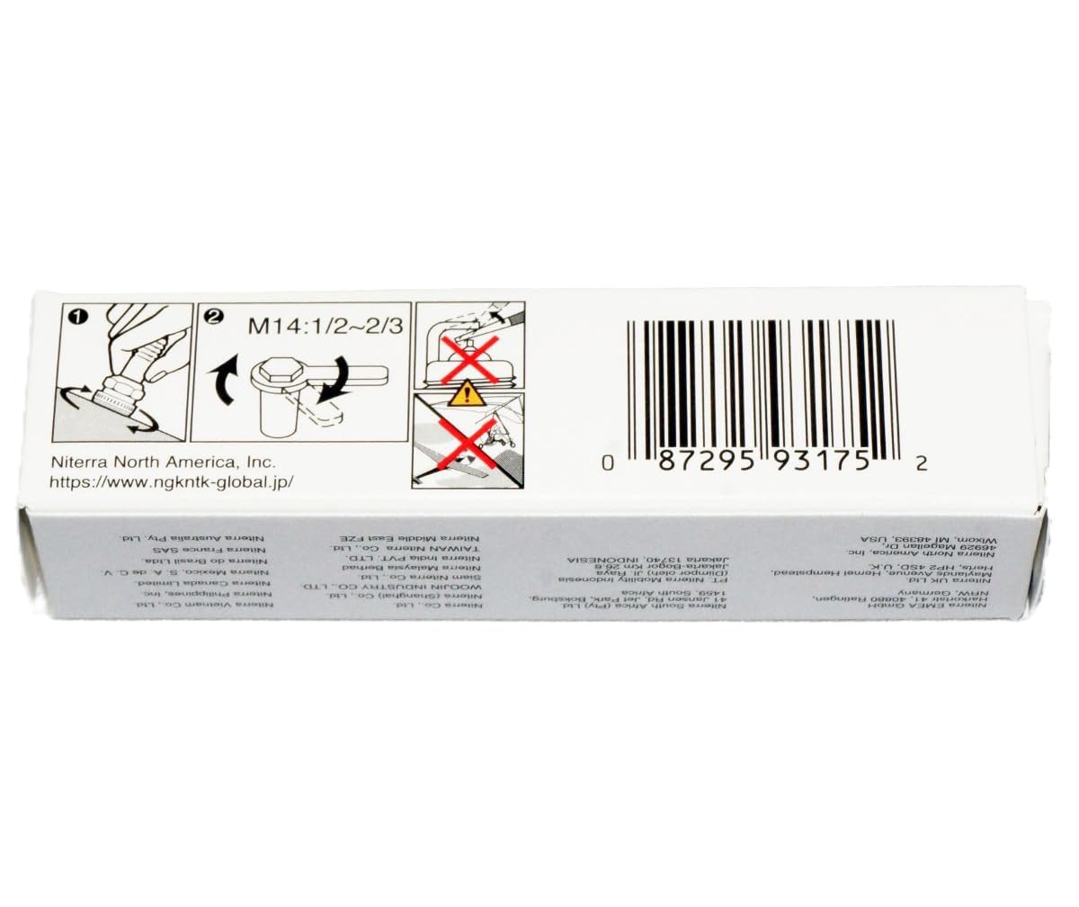 NGK LKR7DIX-11S 4-pack packaging implying performance-focused ignition components.