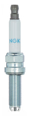 NGK LMAR8D-J insulator detail shows long nose to reduce fouling.