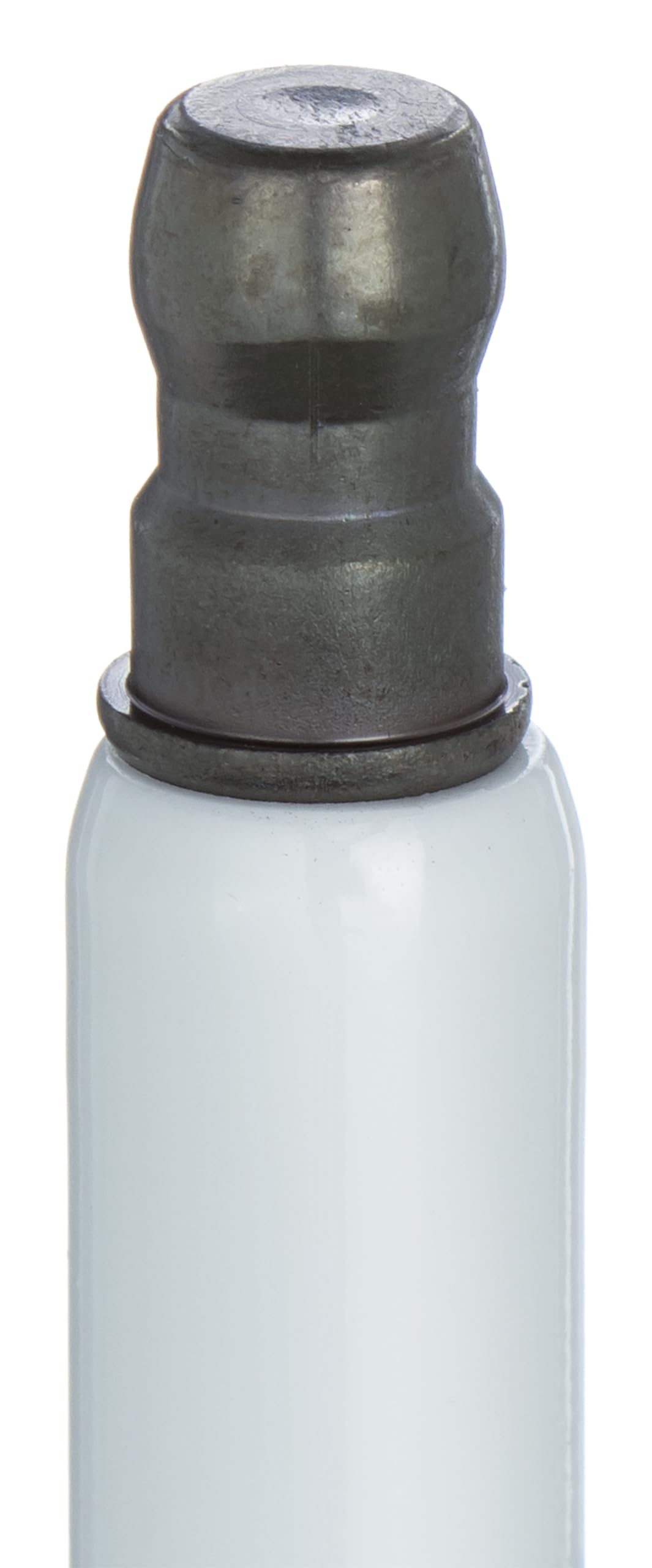NGK LMAR8D-J threaded end view demonstrates cold rolled threads protecting the cylinder head.