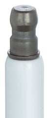 NGK LMAR8D-J threaded end view demonstrates cold rolled threads protecting the cylinder head.