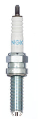 NGK LMAR9E-J spark plug side view showing compatibility with ignition requirements.