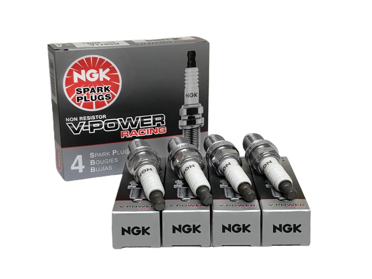 NGK R5671A-9 spark plug close-up highlighting durable construction for reliable ignition