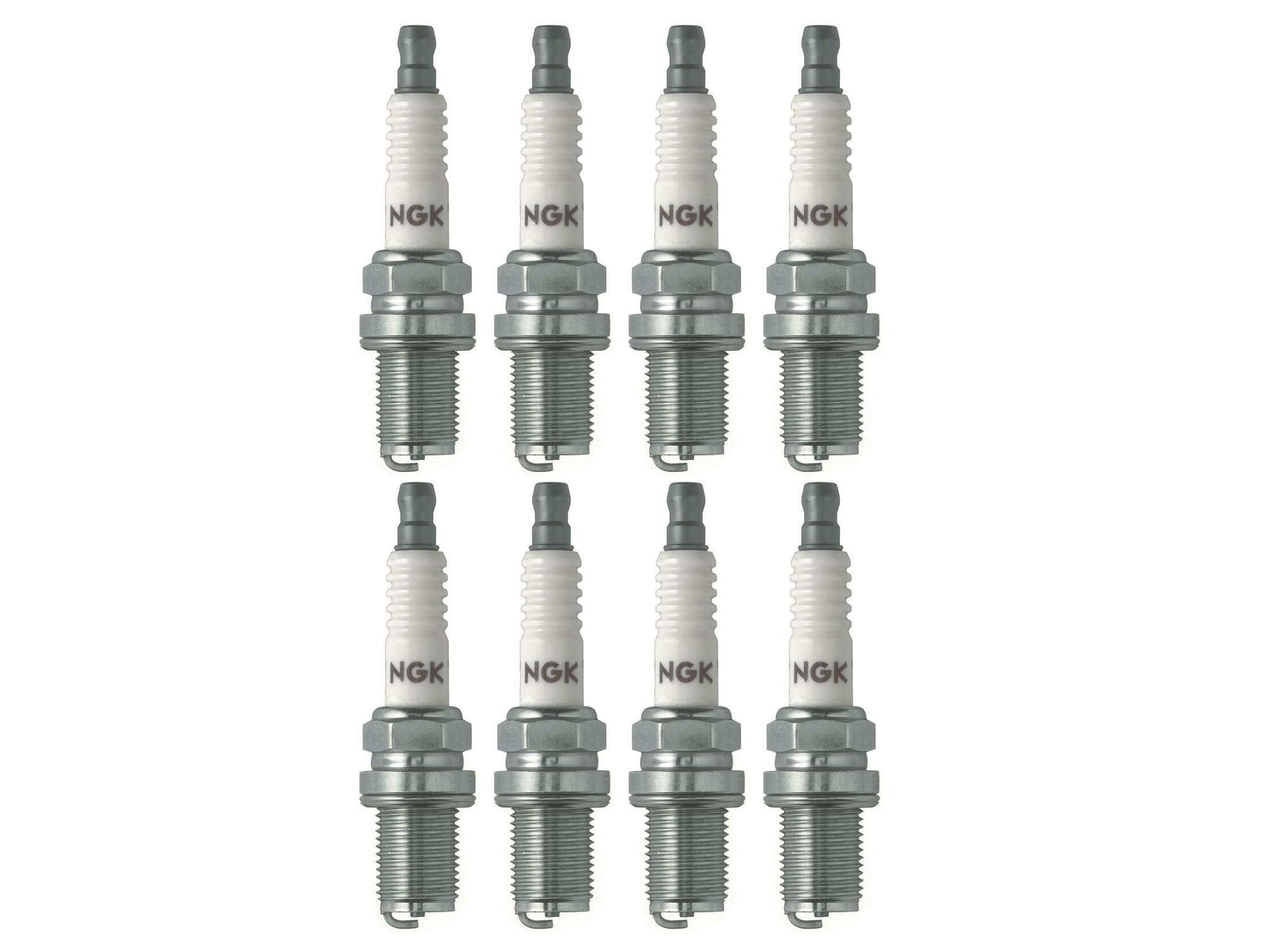 269 Motorsports NGK R5671A7 4091 V-Racing spark plugs in an 8-pack for high-performance ignition