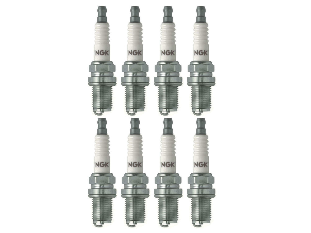 269 Motorsports NGK R5671A7 4091 V-Racing spark plugs in an 8-pack for high-performance ignition