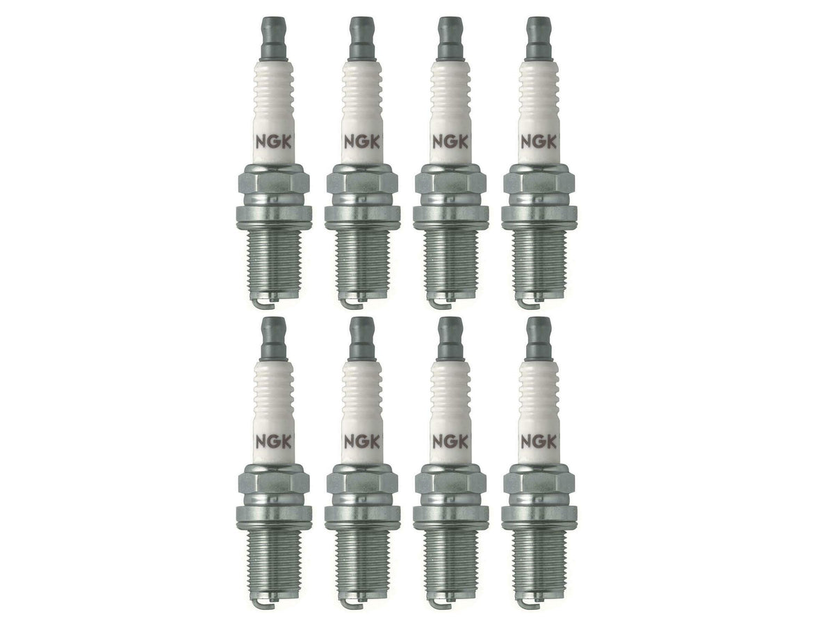 269 Motorsports NGK R5671A7 4091 V-Racing spark plugs in an 8-pack for high-performance ignition