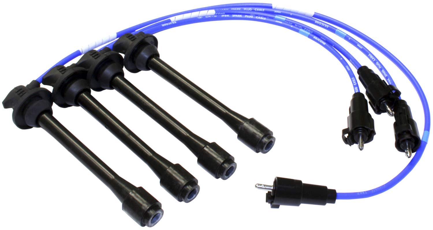 NGK RC-TX67 wire set pack shot highlighting low-resistance cables for reliable ignition