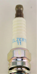 NGK ground electrode with platinum backing on SILZKR7B11 plug.