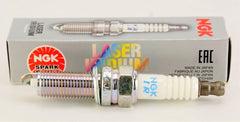 Close-up of NGK laser tip on SILZKR7B11 spark plug.