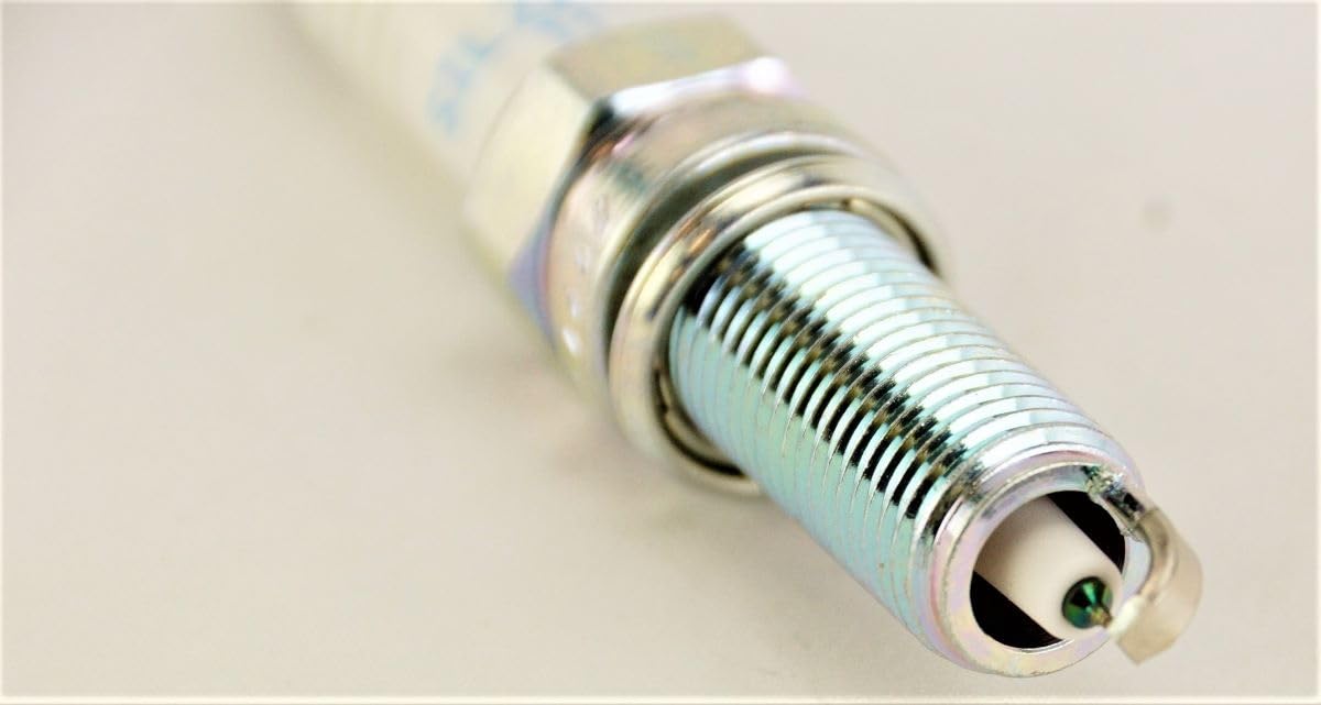 Triple gasket seal on NGK SILZKR7B11 spark plug.