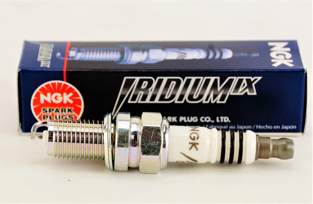 NGK four-pack packaging, ready for maintenance