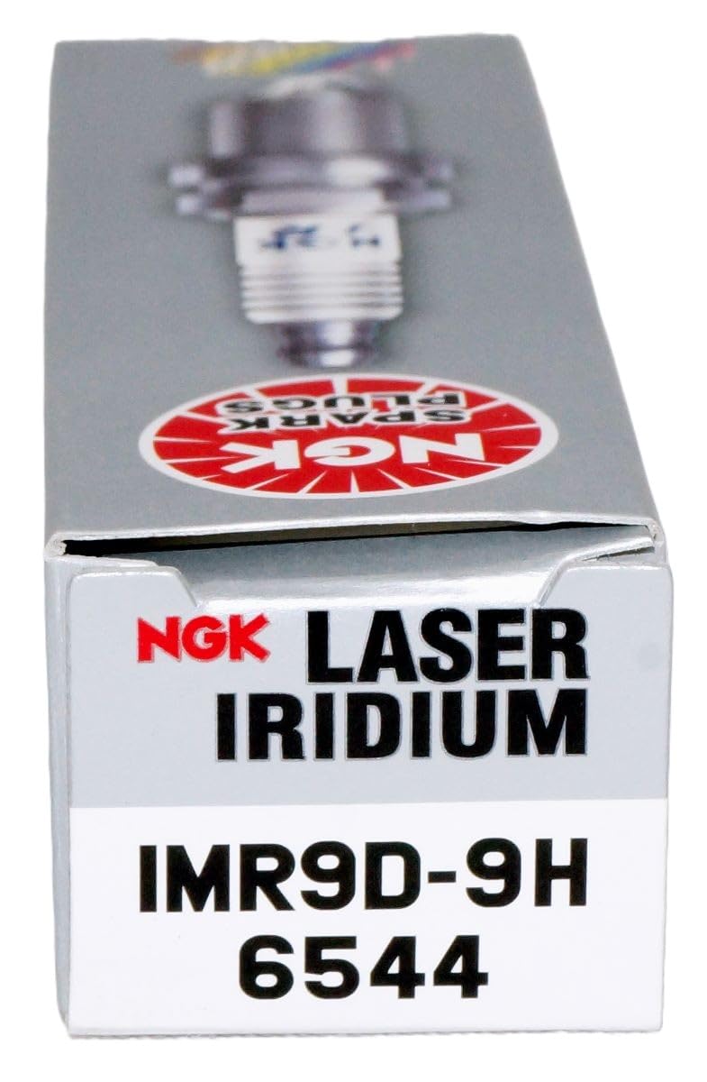 NGK iridium plug assembly close-up highlights heat resistance
