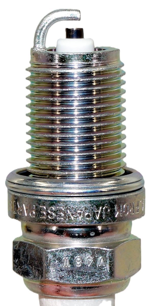 NGK BKR5E-11 spark plug threads and seating shown for secure fit.