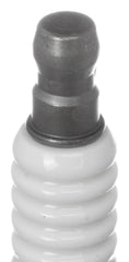 NGK spark plug core and nickel-tipped electrode emphasize durability and long life.