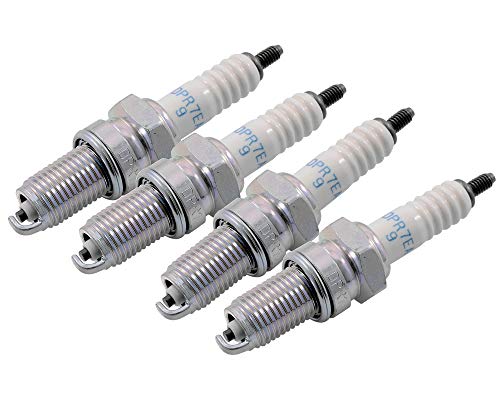 NGK DPR7EA-9 pack top view illustrating easy pre-gap installation and fitment
