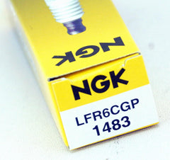 Direct replacement design for NGK LFR6CGP 1483 spark plug