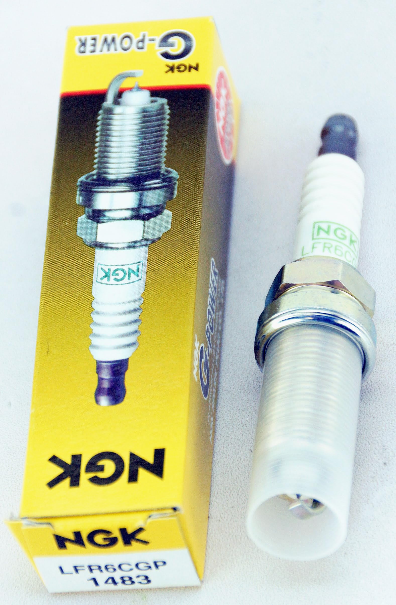 Hardware included for NGK LFR6CGP 1483 plug replacement