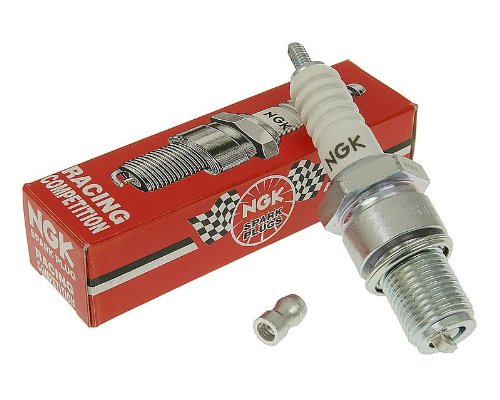 NGK spark plug set, BR8EG 3130, two-pack for direct replacement