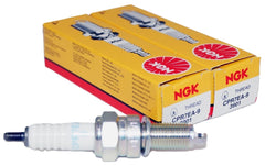 NGK spark plug set with two plugs for compatible engines