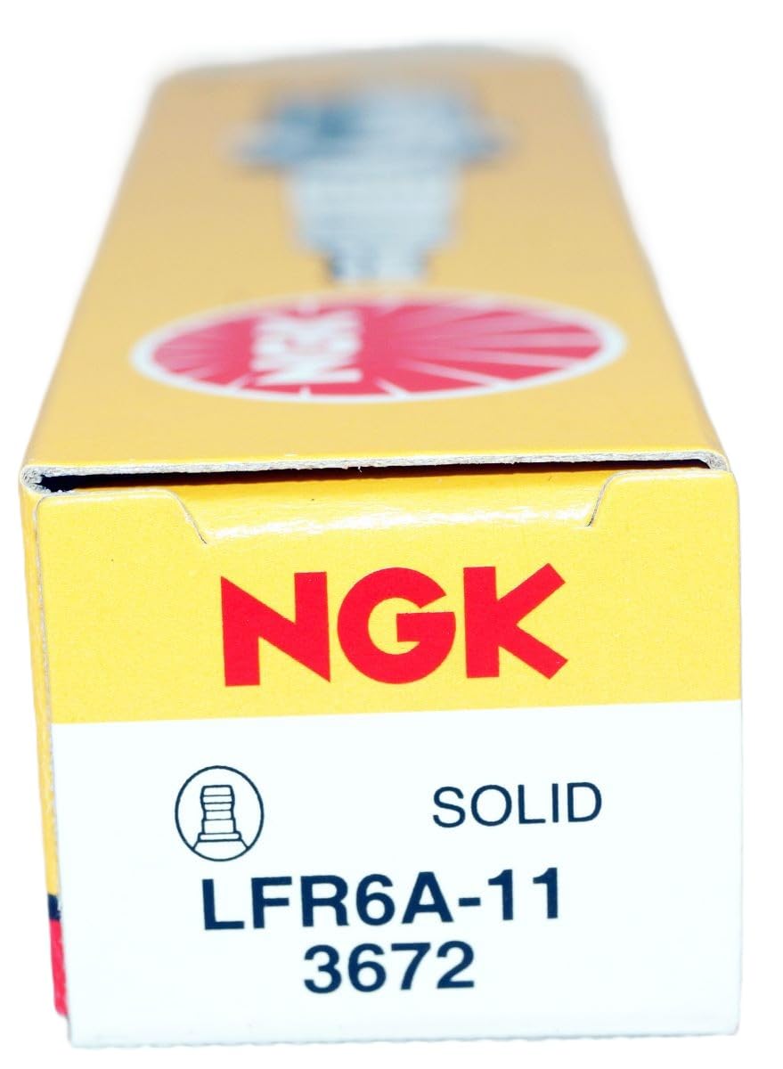 NGK spark plugs assembly view eight-pack designed for fast maintenance.