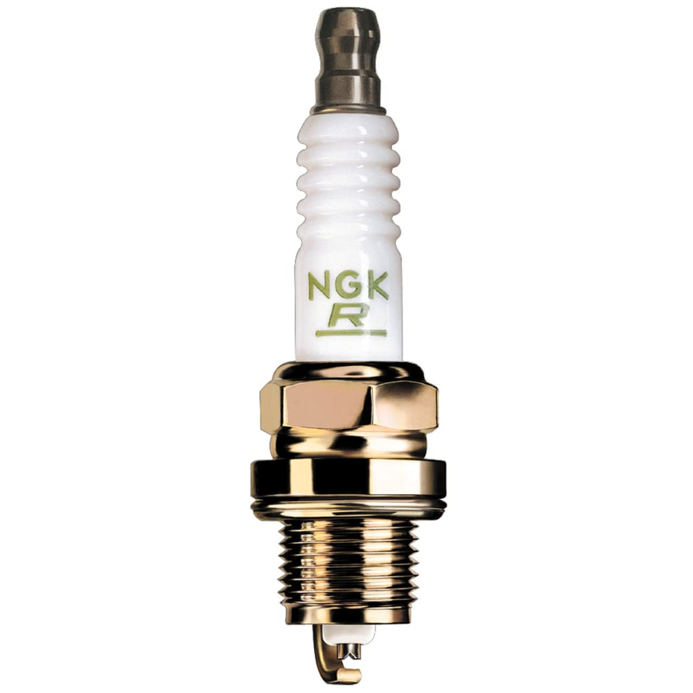 NGK BPR8ES spark plugs four-pack ready for replacement in gasoline engines.