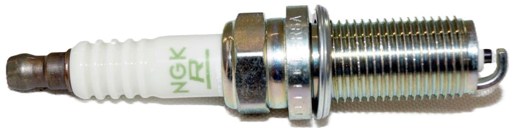 NGK LFR6A-11 spark plugs side view eight-pack for maintenance readiness.