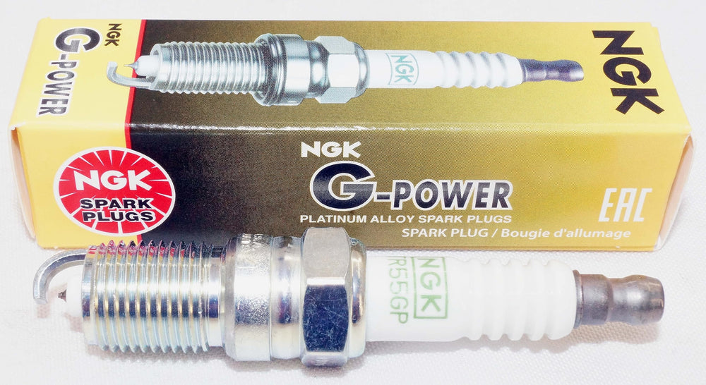 NGK TR55GP eight-pack packaging ready for maintenance and replacement.